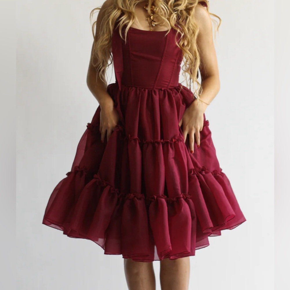 Wild Rose and Sparrow Scarlet Sienna Dress